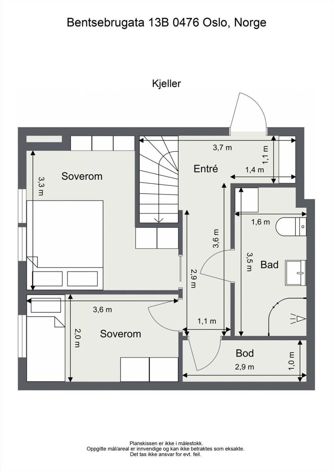 Torshov, Balkong, 2 Soverom, Sentralt Oslo