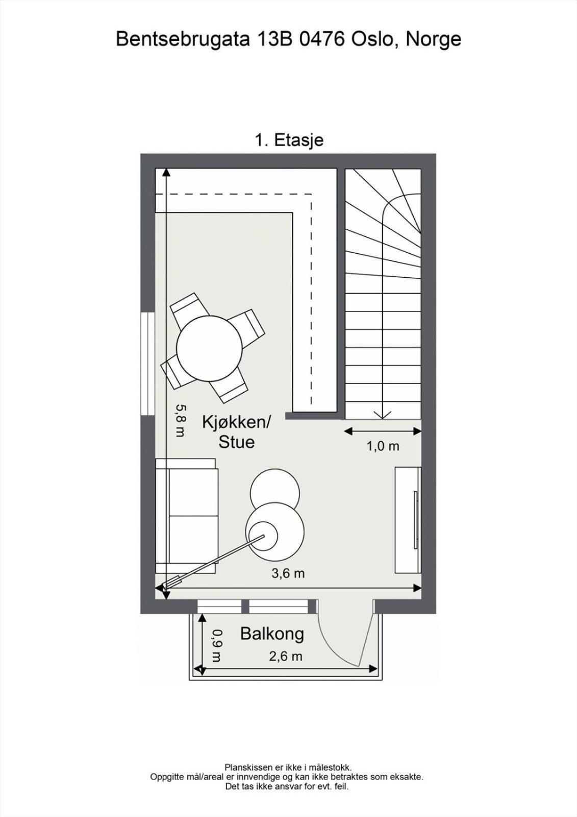 Torshov, Balkong, 2 Soverom, Sentralt Apartment Oslo